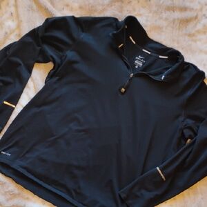 Nike Black Dri-FIT Half-Zip Top